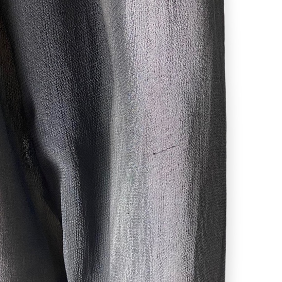 Express Vintage 1990s Black Sheer Button Up Cardigan - Picture 4 of 11